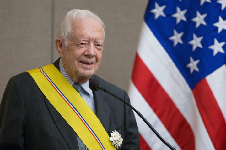 El ex presidente de Estados Unidos, Jimmy Carter, en una imagen de 2016. Foto: EFE