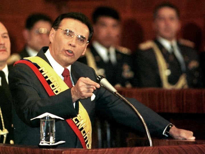 El ex presidente de Ecuador Jamil Mahuad. Foto: AFP