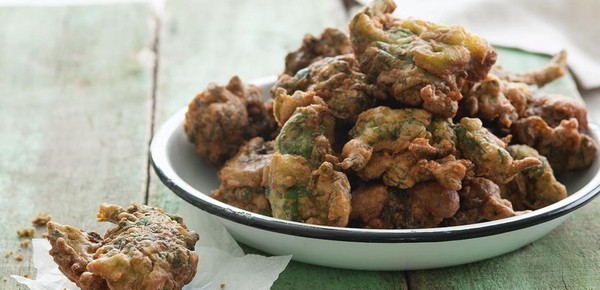 Buñuelos de espinaca de Santiago Giorgini