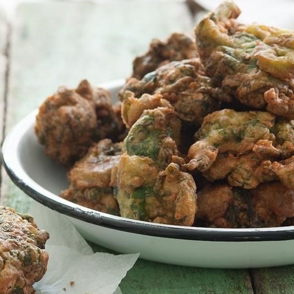 Buñuelos de espinaca de Santiago Giorgini