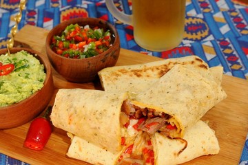 Receta de Fajitas de pollo