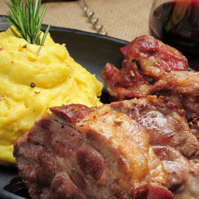 Bondiola de cerdo al horno