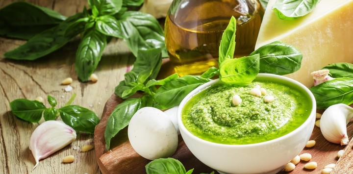 Pesto genovés.