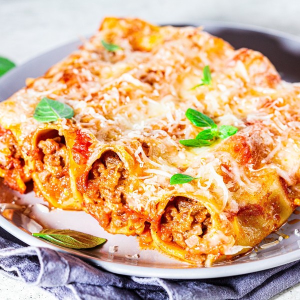 Canelones de carne