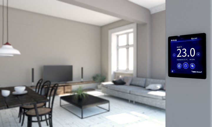 El sistema HydroKlima Smart Control permite el control y monitoreo remoto desde una app.