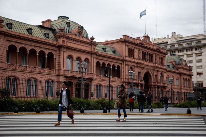 The Casa Rosada in Buenos Aires, Argentina